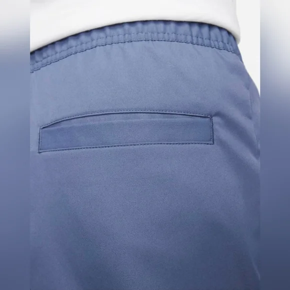 Nike Club Woven Tapered-Leg Pants Light Blue Medium Joggers Twill Streetwear Men - Picture 4 of 9